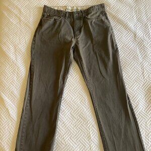 32/34 Eddie Bauer 5-Pocket Straight Legend Wash Pants